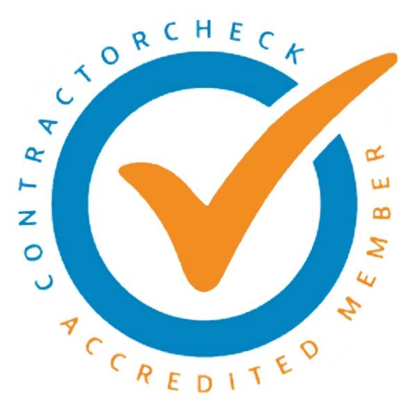 ContractorCheck Accredited Member Badge
